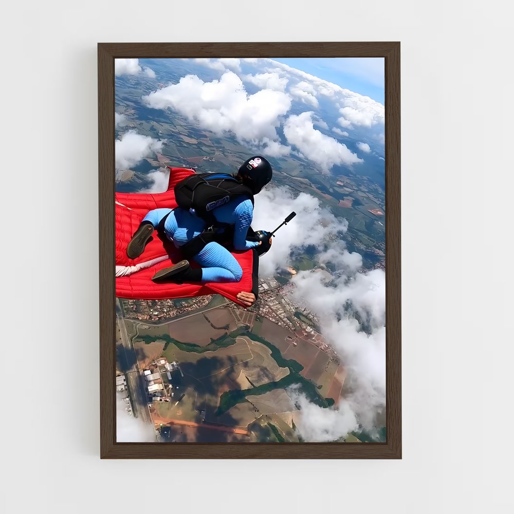 Poster Skyfalling Adventure – affiche Parachutisme (vue 5)